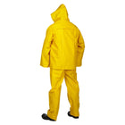 Forcefield - Combinaison de pluie 3 PC, 35 mm, jaune, PVC-polyester, 023-50004, très grand-Vent et imperméable à l’eau