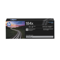 HP - Toner 184X LaserJet - Haut rendement - Noir-Productivité à haut rendement : Imprime plus de pages que les cartouches à rendement standard, réduisant la fréquence de remplacement et aidant à maximiser l'efficacité au bureau