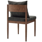 Modway - Remington Fauteuil d’appoint de salle à manger - Charbon de bois-Entièrement assemblé