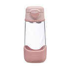 b.box - Bouteille Tritan Sport à Bec - 450ml - Écrasé de Rose (Blush Crush)-Gourde ergonomique de 600ml avec bec pour enfants actifs