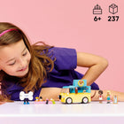 LEGO - Friends La camionnette d’accessoires pour animaux-La camionnette est dotée d’une mignonne tête de chiot et d’une queue qui bouge lorsque la camionnette se déplace