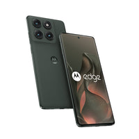 Motorola - Edge 2025 - 128 Go - Forêt Profonde - Bell et Virgin Plus-Une conception incurvée sur les quatre côtés aussi belle que robuste. Le téléphone est doté d'un fini doux au toucher et de bordures minces, ainsi que d'une protection certifiée selon les normes militaires et de verre Corning Gorilla deux fois plus résistant

