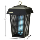 Lampe tue-insectes électron. 1 acre - noir-Une ampoule de 40 watts BF-175 de haute intensité