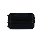 Swiss Mobility - Valise d'enregistrement à coque rigide 30.50po de la collection DXB  - Noir-Roues doubles pivotantes à 360 degrés pour un roulage fluide et silencieux (8 roues)