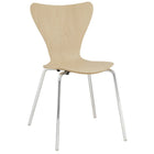 Modway - Ernie Restauration Fauteuil d’appoint - Naturel-Siège en contreplaqué massif