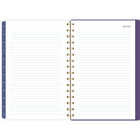 Cambridge - Agenda hebdomadaire/mensuel traits sombres EttaVee 2024-2025 - 5 1/2 po x 8 1/2 po - multicolore - anglais-Des pochettes intérieures supplémentaires en poly double face contiennent toutes vos notes et papiers