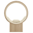 Modway - Aperture Alcôve ronde Chaise d’accent - Naturel-Assemblée requise