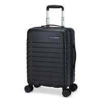 Travelite - Epicure 24 po Valise d'enregistrement rigide moyenne - Noir-Fabriqué en polycarbonate, il offre une résistance robuste aux chocs, à la pression, à la chaleur, au froid et aux rayures, garantissant ainsi une durabilité et une protection durables de vos effets personnels.