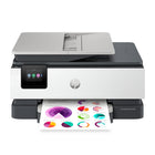 HP - Imprimante multifonction HP OfficeJet Pro 8135 - blanc-Imprimante tout-en-un avec impression, numérisation, copie et télécopie, inclut cartouches, cordon et guides, connectivité Wi-Fi et mobile