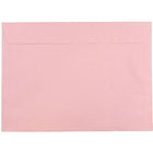 JAM paper - Enveloppes texturées format livret, 9 x 12 po, rose pâle, 50/paquet-Rose bébé