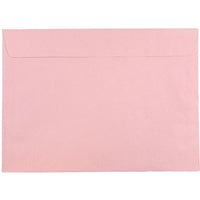 JAM paper - Enveloppes texturées format livret, 9 x 12 po, rose pâle, 50/paquet-Rose bébé