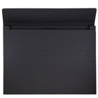 JAM Paper - Portefeuille Kraft avec Fermeture Élastique Jumbo - 14 1/2 x 19 1/2 x 1/2 - Noir Recyclé-Quantité : Vendu à l'unité
