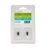 fuzion - Canon CP-178 Rouleur d'Encre Compatible - Paquet de 2 - Noir-Noir