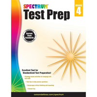 Livre numérique : Spectrum - Spectrum Test Prep, 704684-EB, 4e année-Vous recevrez deux courriels : le premier confirmant la totalité de votre commande et le second comportant un lien de téléchargement. Vous pourrez utiliser le lien de téléchargement immédiatement ou plus tard, comme vous le voulez.