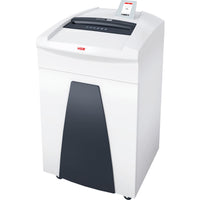 HSM - Déchiqueteur SECURIO P40CL5, 14 feuilles, coupe micro-Conçu pour l'utilisation au bureau, de 12 utilisateurs ou plus, sécurité élevée