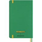 Moleskine - 2026 Peanuts Charlie et Snoopy édition limitée 12 mois couverture rigide agenda journalier - 5 po x 8.25 po - vert émeraude-Outils Pratiques : Calendrier, Planification De Voyages, Idées Et Objectifs, Pages Lignées Pour Les Notes