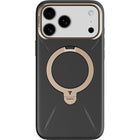 Torras - Coque Ostand Q3 VegSkin pour iPhone 17 Pro Max - Noir-Fini haut de gamme, prise en main sûre. Similicuir végane lisse, au fini texturé, pour un toucher raffiné.
Surface anti-empreintes et antidérapante qui demeure propre et assure une prise en main sûre.