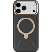 Torras - Coque Ostand Q3 VegSkin pour iPhone 17 Pro Max - Noir-Fini haut de gamme, prise en main sûre. Similicuir végane lisse, au fini texturé, pour un toucher raffiné.
Surface anti-empreintes et antidérapante qui demeure propre et assure une prise en main sûre.