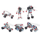 Miniland - MLE95015 Mecatech - Ensemble de construction de véhicules et robots - 106 pièces-Expérimentez avec des formes créatives.
