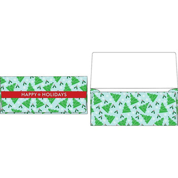 Lot De 6 Enveloppes Ou Portefeuilles De Noël Pour Cadeaux En Argent - Cartes Avec Motifs Père Noël, Espace Pour Message Personnalisé