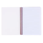 Pep Rally - Cahier de notes à spirale découpé - 15,5 cm l x 21 cm H - Motif puissant-Dimensions : 6,1 l x 8,26 po H (15,5 cm x 21 cm)