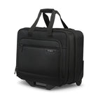 Samsonite - Classic NXT Bureau Mobile à Roulettes avec RFID 15,6 po, noir-La pochette de blocage de radio-identification cachée protège vos articles de voyage essentiels contre le vol d’identité