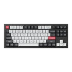 Keychron - Q3 HE Interrupteur interchangeable RGB rétroéclairé version bouton - Interrupteur Nebula - Noir-Clavier 80 % avec commutateurs magnétiques Hall Effect et technologie TMR pour des performances de jeu ultra-rapides, précises et durables