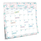 BrownTrout - 2026 Calendrier suspendu carré à spirales mensuel de 18 mois feuille d'autocollants - House of Turnowsky - 12 po x 12 po-À Utiliser Tout de Suite - Calendrier de 18 mois, à partir de juillet 2025