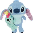 Kids Preferred - Peluche Stitch & Scrump Meilleurs Amis Cuteeze-Fabriquée dans une peluche toute douce, cette peluche, avec ses détails brodés sans danger pour les bébés et ses pieds qui font du bruit, est un cadeau ravissant pour les fêtes de fin d'année