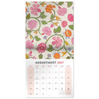 Mead - Calendrier décoratif Cherrywood Lane 2027, 12 po x 12 po, bilingue-Couvre une période de 16 mois pour une planification prolongée