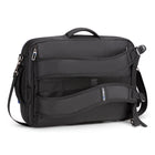 Nextech - Sac à dos convertible avec compartiment pour ordinateur portable de 17,3 pouces - Noir -Comprend une sangle amovible et réglable ainsi qu'un passage pour trolley pour plus de commodité lors des déplacements