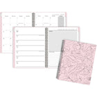 Cambridge - Agenda scolaire hebdomadaire/mensuel Alicia 2025-2026 - 11 po H x 8 1/2 po l - rose - bilingue-Reliure à double spirale