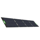 Yoshino - Panneau solaire portable monocristallin pliable 200W SP200-LÉGERS ET PORTABLES - Nos panneaux solaires sont pliables et faciles à transporter avec une poignée intégrée, permettant une portabilité simple, que vous souhaitiez les utiliser à la maison ou lors d'une aventure hors réseau. Ces panneaux pèsent 10,2 livres et mesurent 25" x 48" x 0,2", dépliés.