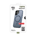 TUFF8 - Étui GlideGuard Mag Bleu iPhone 17-Bords surélevés : offrent une protection supplémentaire à la fois pour l'écran et l'appareil photo, protégeant les zones clés des impacts
