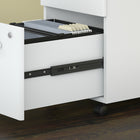 Bush Business Furniture Studio C - Classeur mobile à 3 tiroirs - blanc (SCF216WHSU)-Dimensions assemblées : 15 5/7 po L x 20 1/6 po P x 27 7/8 po H