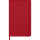 Moleskine - 2026 Classic 12 mois couverture rigide agenda semainier - 5 po x 8.25 po - rouge écarlate-Angles Arrondis, Fermeture À Élastique Et Ruban Marque-Page Assorti