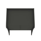 Manhattan Comfort - Coney commode moderne mi-siècle 27,55" gris-Garantie limitée du fabricant de 30 jours