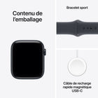 Apple - Watch SE 3 - 40 mm - GPS - Boîtier en aluminum Minuit avec Bracelet Sport Minuit - M / G-9