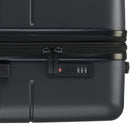 Bugatti - Collection Timeless, Ensemble de Valise 2 Morceaux à Coque Rigide - Noir-Système d'extension à fermeture éclair offrant 20 % d'espace de rangement supplémentaire (uniquement sur le modèle de grande valise en soute)