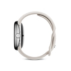 Google - Pixel Watch 3 - 41 mm - Bluetooth/Wi-Fi - Boîtier argent poli - Bracelet porcelaine-Accès rapide à la ligne d'arrivée: Vous fournissez un effort, et la Pixel Watch 3 fournit l'expertise créez des entraînements de course et bénéficiez de conseils et d'un suivi avancé de la technique en temps réel.