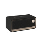 Edifier - Enceinte Bluetooth portable à lumière ambiante ES60 - Noir-Comprend un haut-parleur médium-grave ovale (53 mm x 93 mm, vers l'avant), deux haut-parleurs d'aigus de 22 mm (vers l'avant et vers l'arrière) et un radiateur de basses passif ovale (vers l'arrière) pour des basses profondes et percutantes.