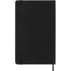 Moleskine - 2025 Agenda hebdomadaire à grande couverture rigide - 5" x 8.25" - Noir-Pochette Intérieure À Soufflet Assortie