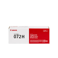 Canon - Cartouche de toner laser 072H - Haut rendement - Noir-Convient aux imprimantes laser LBP172dw et aux imprimantes laser de la série MF280.