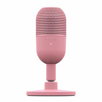 Razer - Seiren V3 Mini - Quartz-Découvrez le Razer Seiren V3 Mini, un microphone USB ultra-compact aux nombreuses fonctionnalités. Avec une nouvelle fonction Tap-to-Mute et une personnalisation audio avancée, profitez d'une capture vocale de qualité studio avec ce modèle réduit, idéal pour les jeux, le streaming et le chat