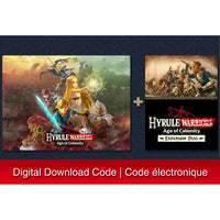 Hyrule Warriors:Age of Calamity and Hyrule Warriors:Age of Calamity Expansion Pass Bundle for Nintendo Switch [Code Electronique]-Genre : Action, Aventure