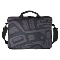 Oscardo - Sac pour ordinateur portable Eagle Freedom par Francis Dick-Présente des œuvres d’art autochtones authentiques créées par des artistes des Premières Nations, inuits et métis de partout au Canada