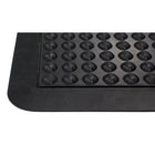 Edgewood - Tapis à Bulles Anti-Fatigue Léger Avec Formes de Dôme - 3 pi l x 4 pi L x 5/8 po P - Noir-Caoutchouc