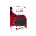 Kingston - XS1000 Disque SSD externe 2 To USB 3.2 Gen 2-Extension de stockage jusqu’à 2 To