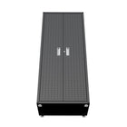 Manhattan Comfort - Armoire de garage moderne Fortress 77 cm (30,3 po) - gris charbon-Garantie limitée du fabricant de 30 jours