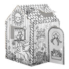 Bankers Box - Maison de jeu, 48 po H x 32 po L x 32 po P, Licorne-Fenêtres et portes ouvrables.
